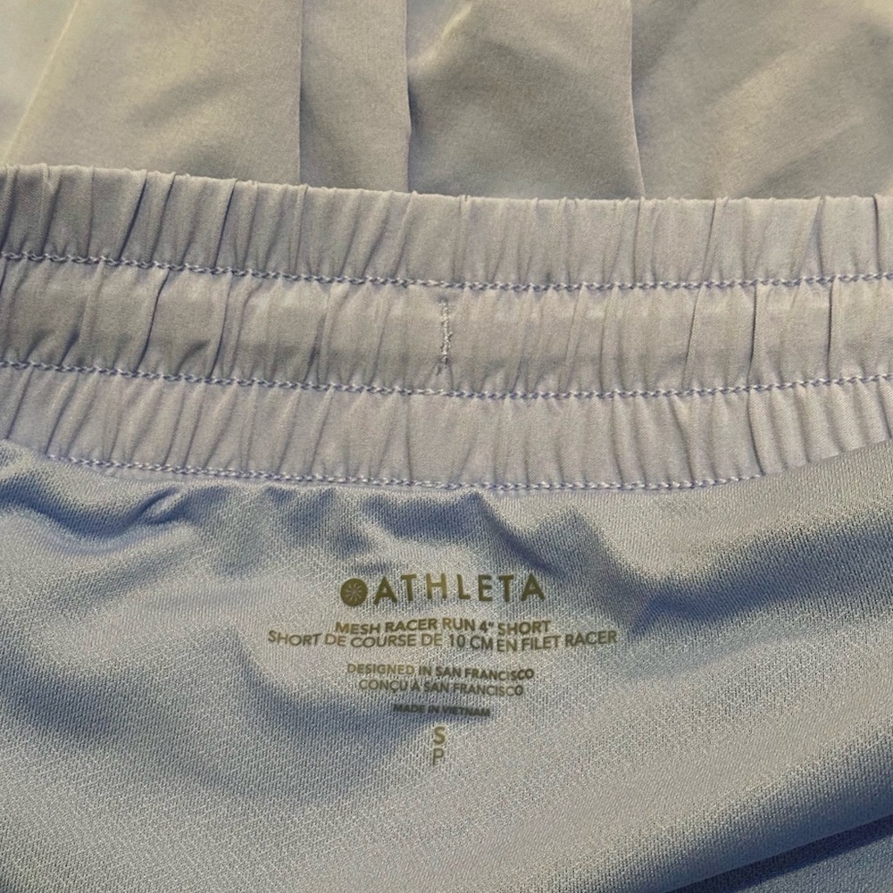 Athleta MESH RACER RUN MID RISE 4 SHORT - Picture 7 of 9